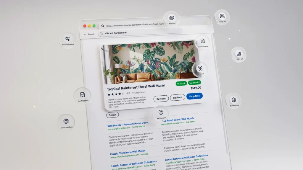 Add structured data for rich snippets.