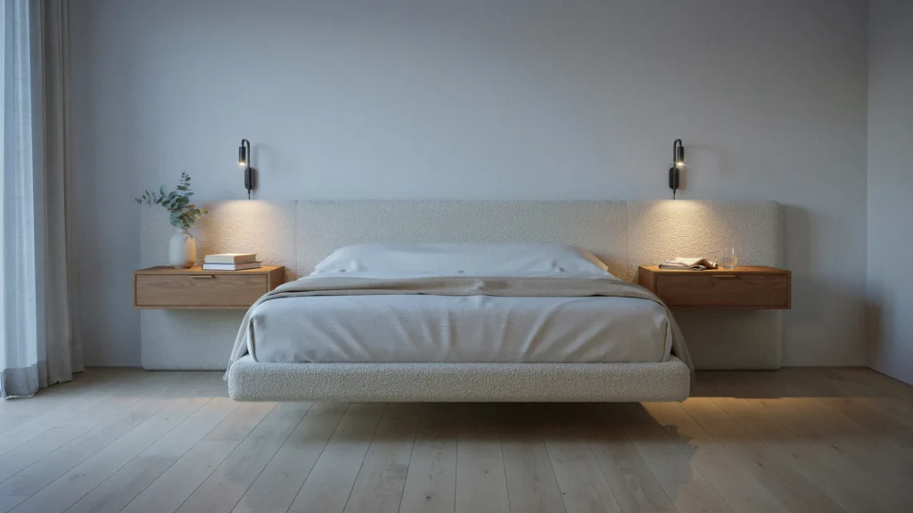 Can Floating Nightstands Make a Small Bedroom Feel Bigger