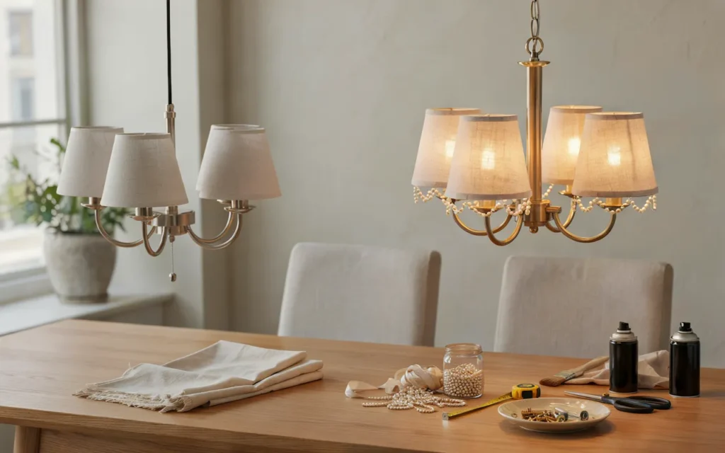 Can I customize a budget chandelier myself
