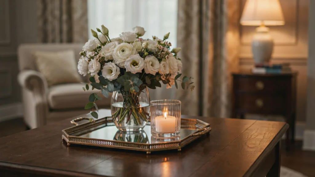 Can Reflective Surfaces Improve Your End Table's Look