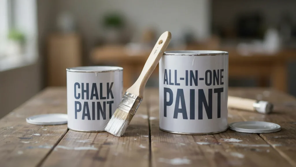 Chalk Paint vs. All-in-One Enamel Which Should You Use
