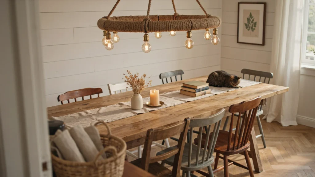 Consider Rope and Hemp-Wrapped Fixtures for Extra Texture