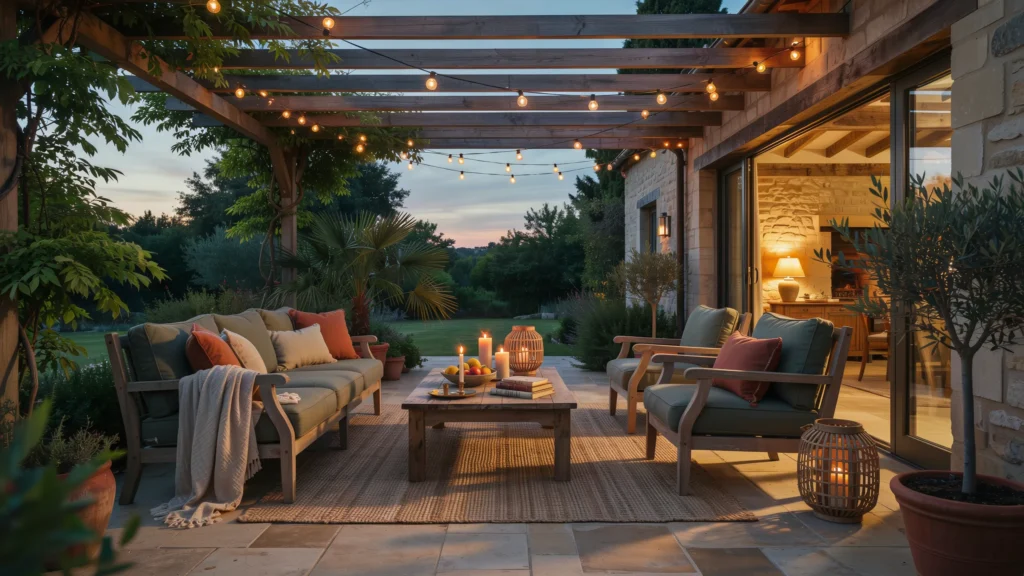 Creating a welcoming patio