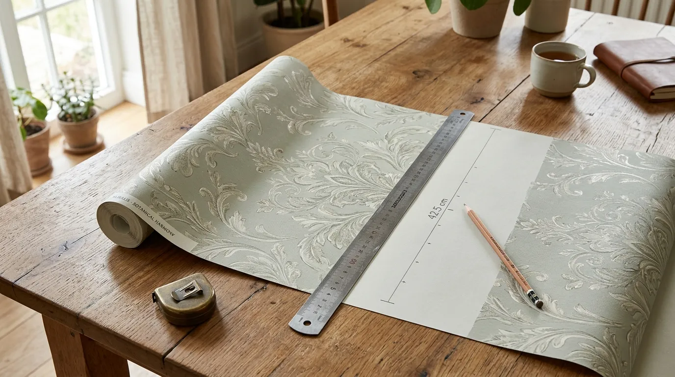 How to easily wallpaper inside picture frame molding