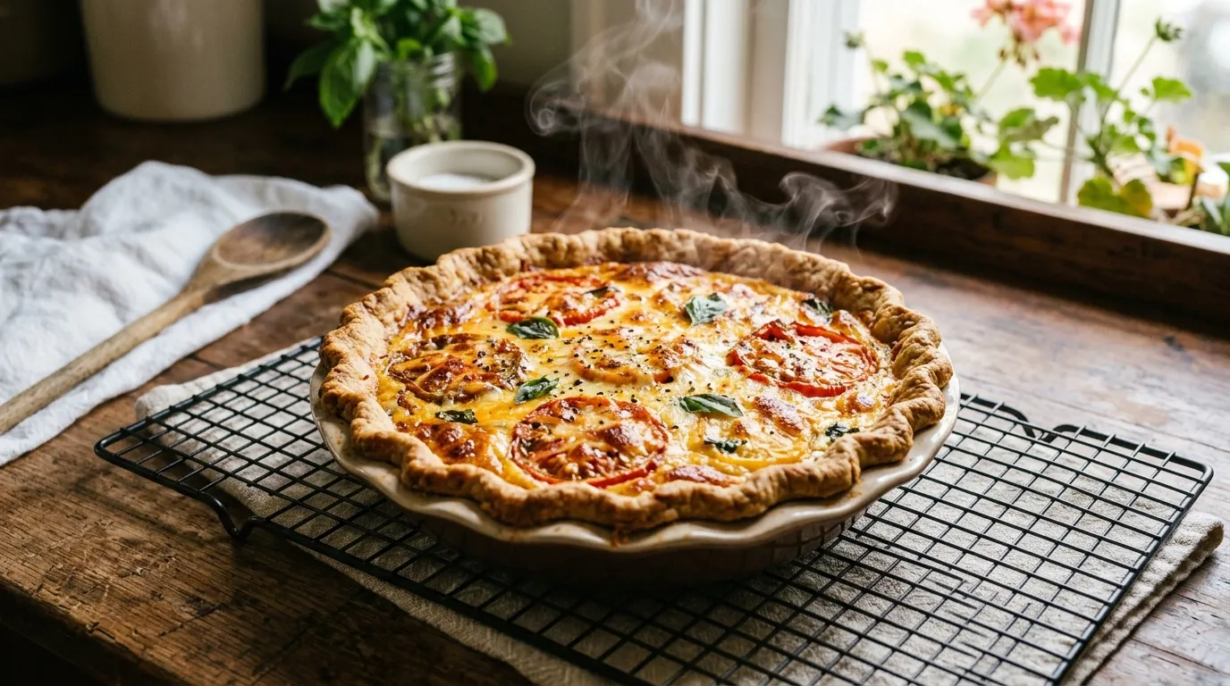 Easy Classic Southern Tomato Pie From Scratch