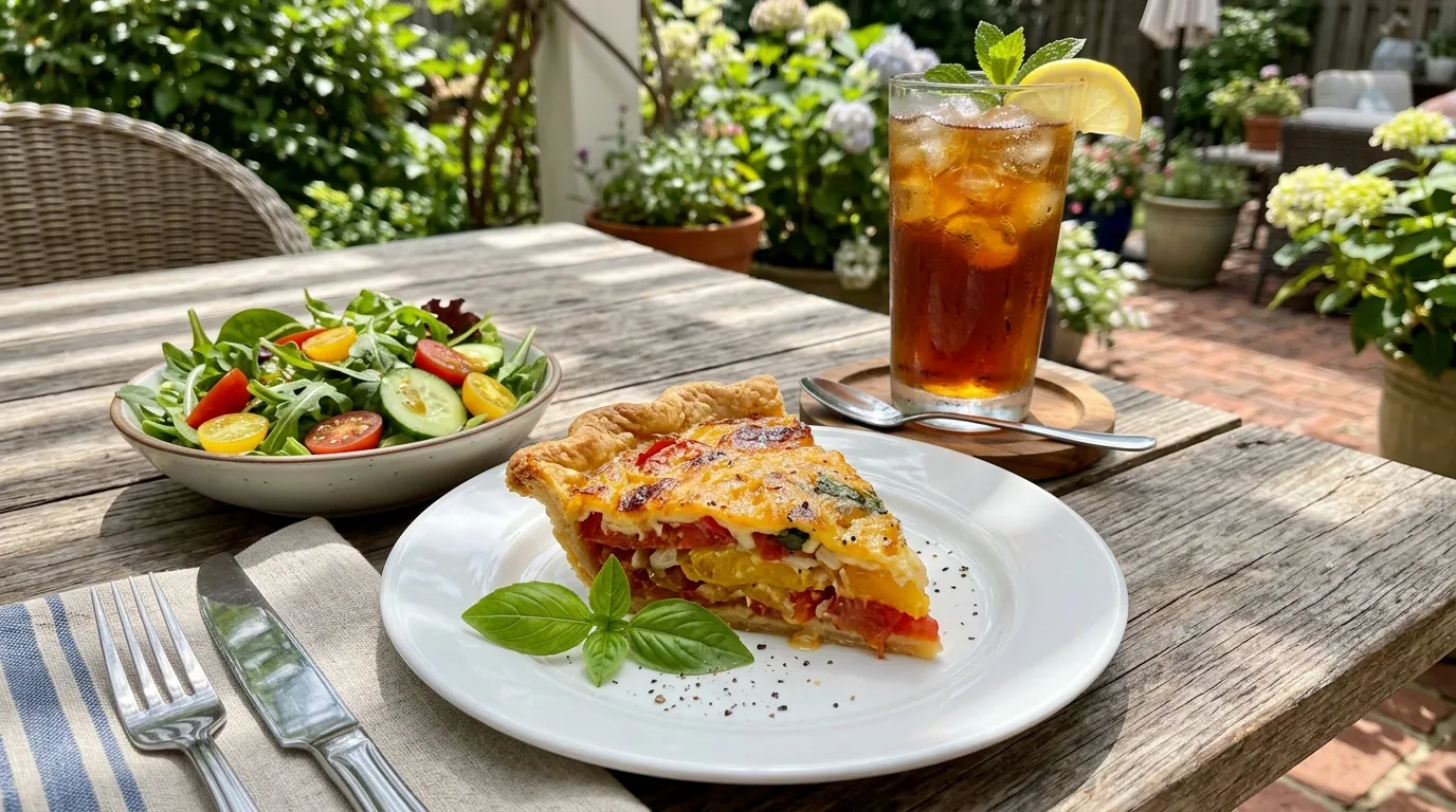 Easy Classic Southern Tomato Pie From Scratch