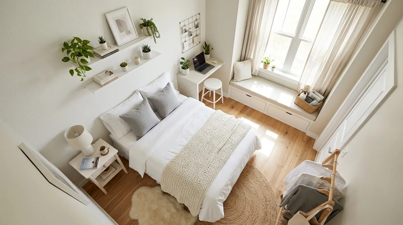 5 Smart Furniture Layouts for Tiny Bedrooms