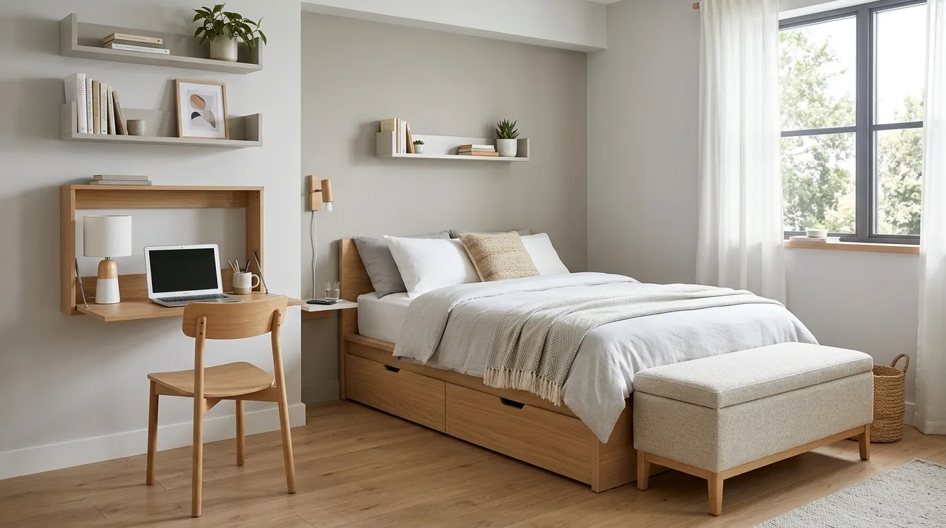5 Smart Furniture Layouts for Tiny Bedrooms