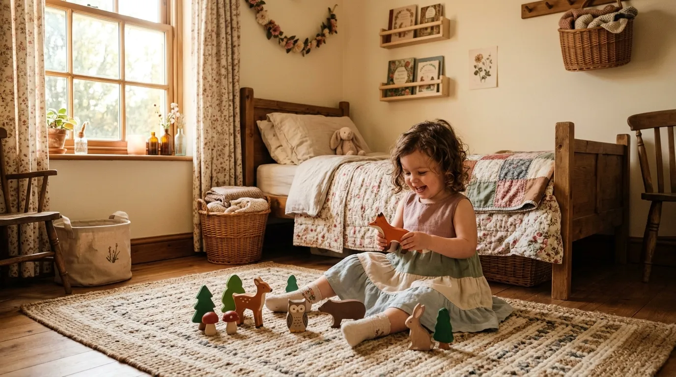 7 Steps for a Cottagecore Toddler Girl Room Makeover