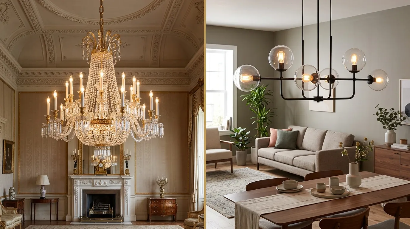Shaded Chandeliers: Splurge vs. Save Buying Guide