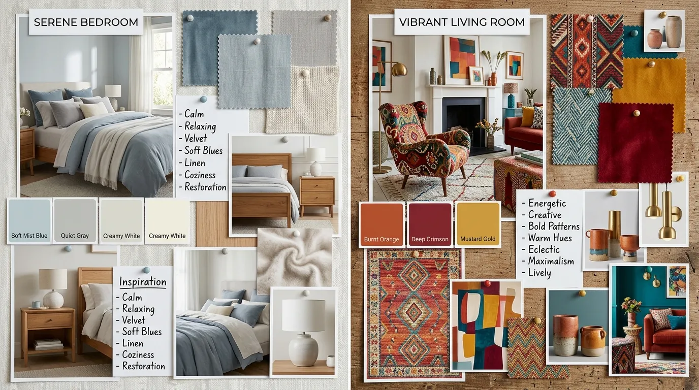 Mood Board Ideas for Room Design and Kitchen Renovations