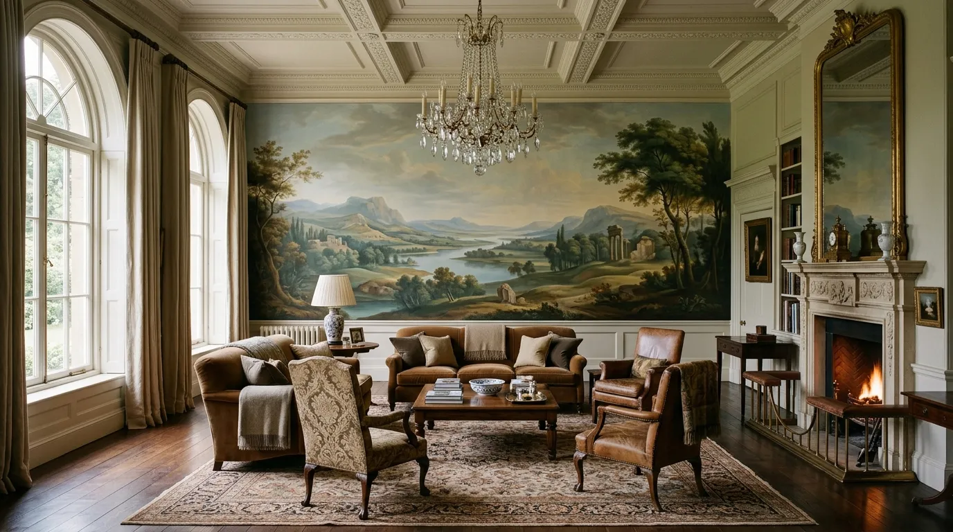 5 Top Classic Scenic Wall Murals for Beautiful Interiors