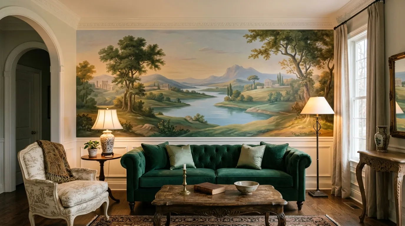 5 Top Classic Scenic Wall Murals for Beautiful Interiors