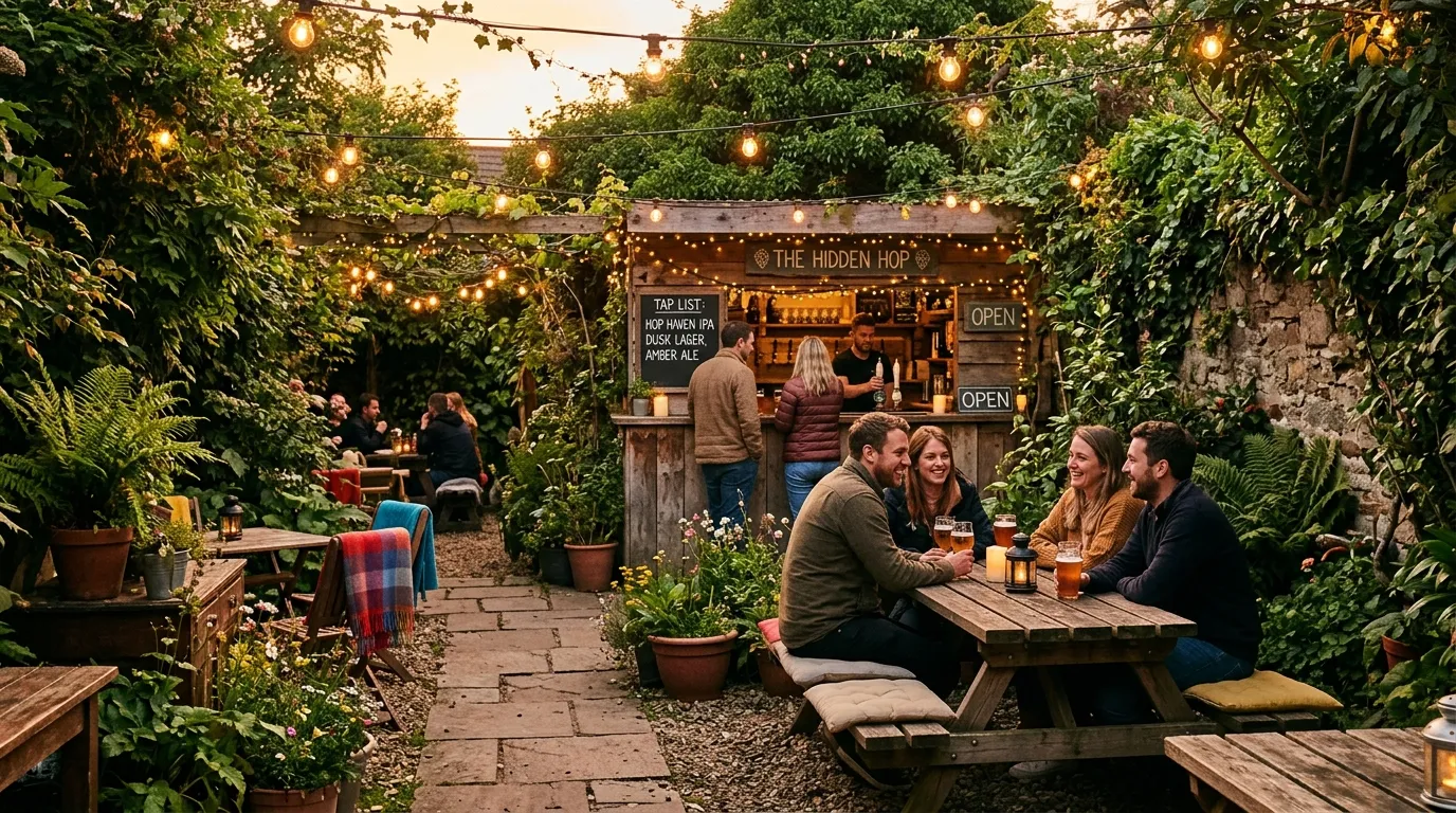 How to Build a Backyard Beer Garden on a Budget