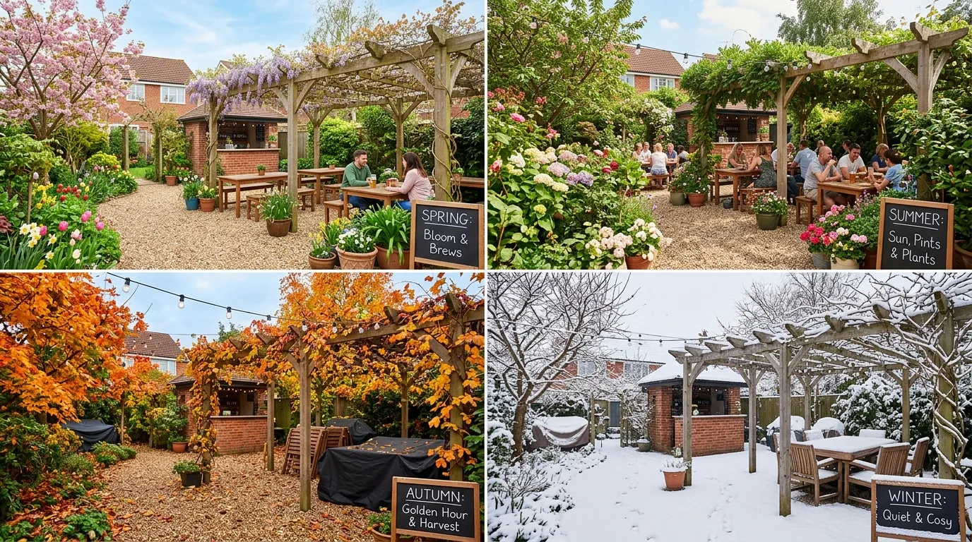 How to Build a Backyard Beer Garden on a Budget