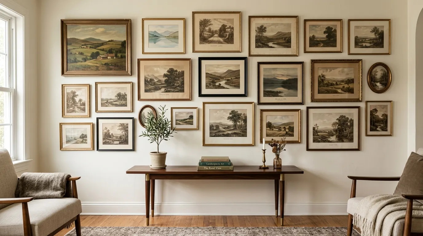 Vintage Landscape Oil Painting Printable Art: Buyer's Guide