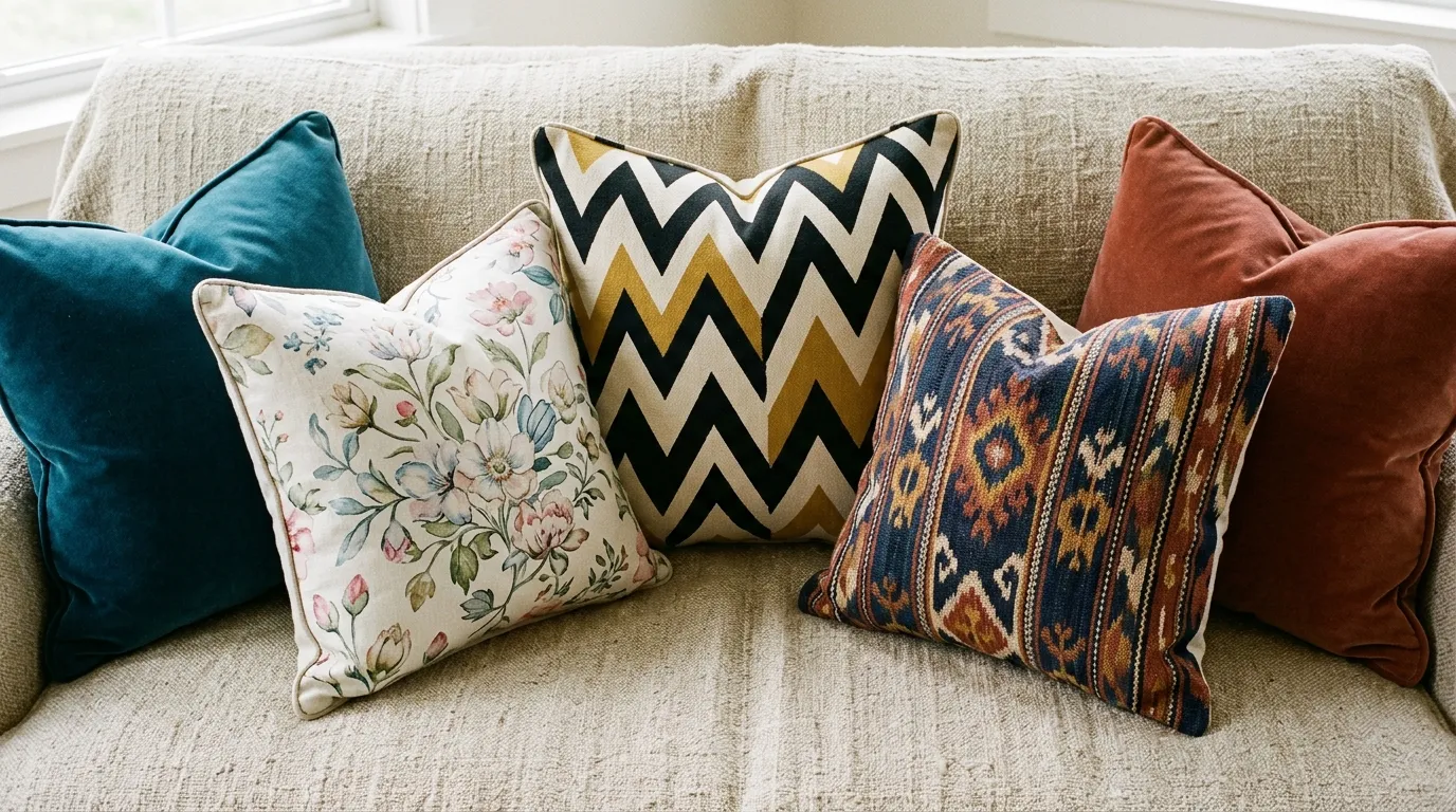 The Ultimate Guide to Mixing and Matching Throw Pillows