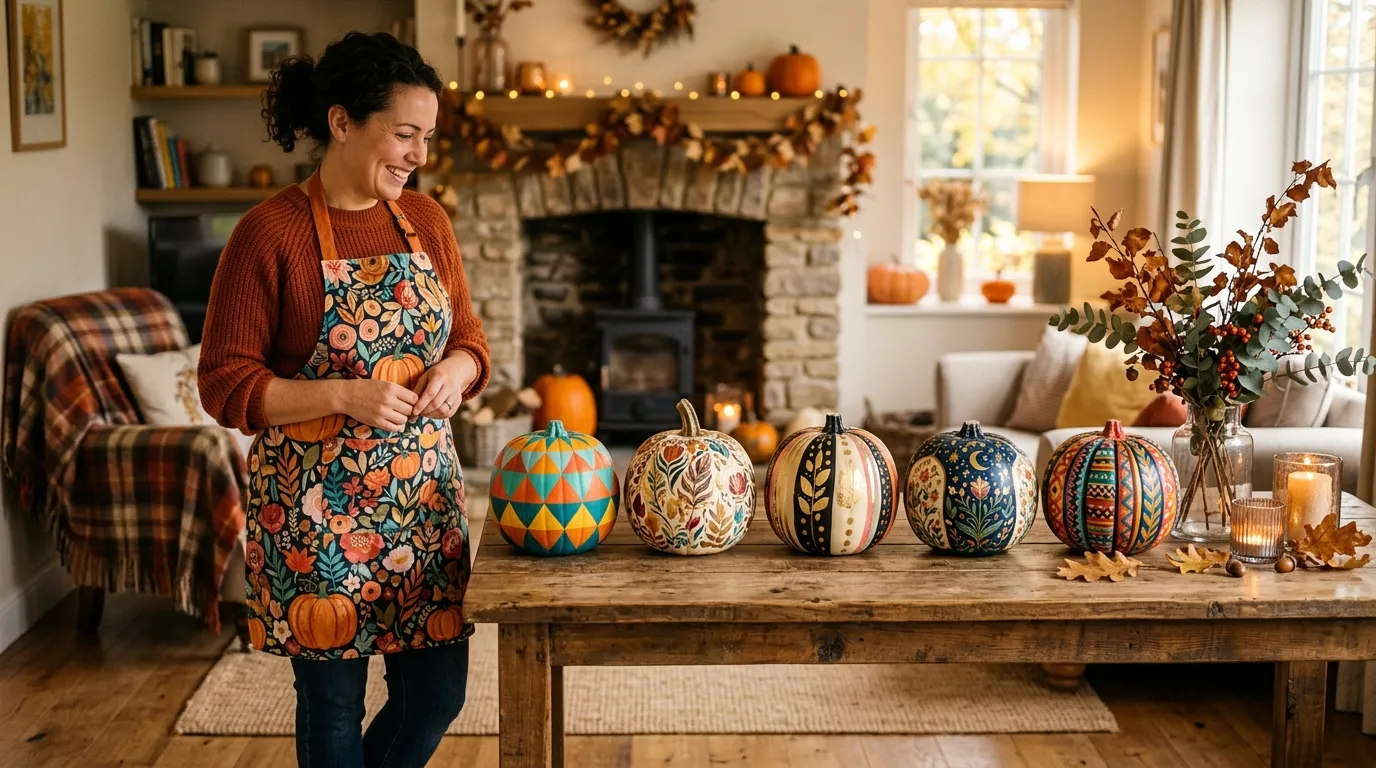 How to Paint Modern Pumpkins 5 Different Ways
