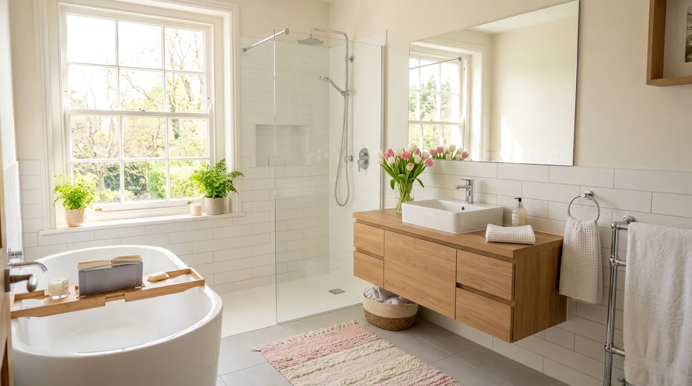 Budget Spring Bathroom Remodel with Lowe's: A Complete Guide