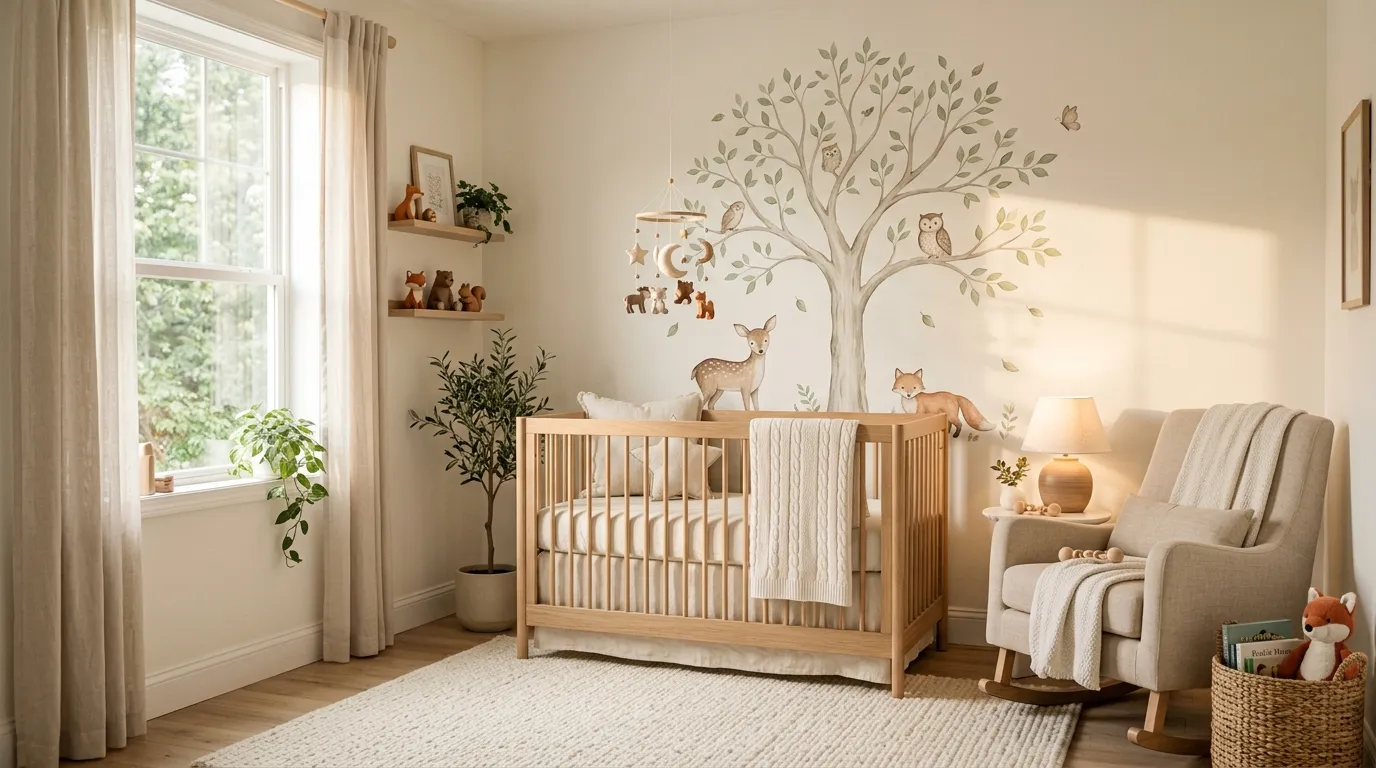 Designing a Modern Woodland Nursery for Your Baby Boy