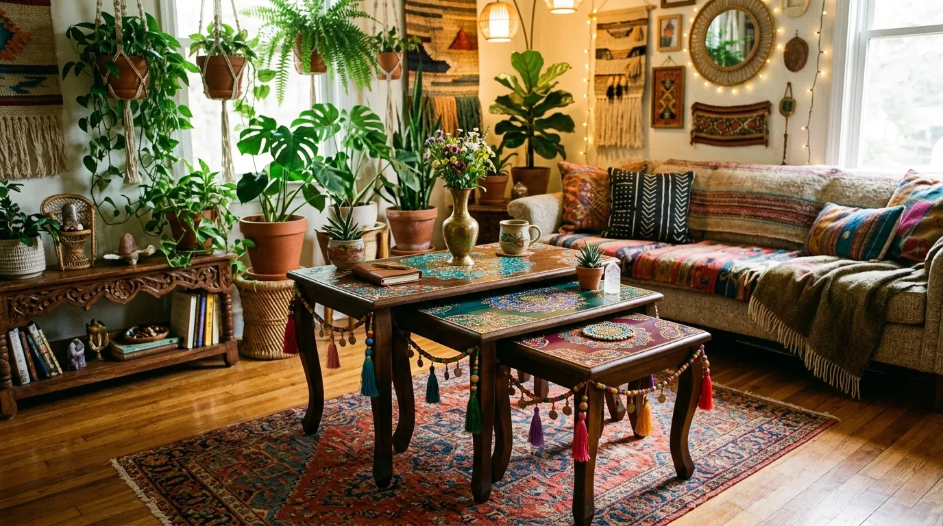 5 Faux Bone Inlay Nesting Table Makeovers to Try