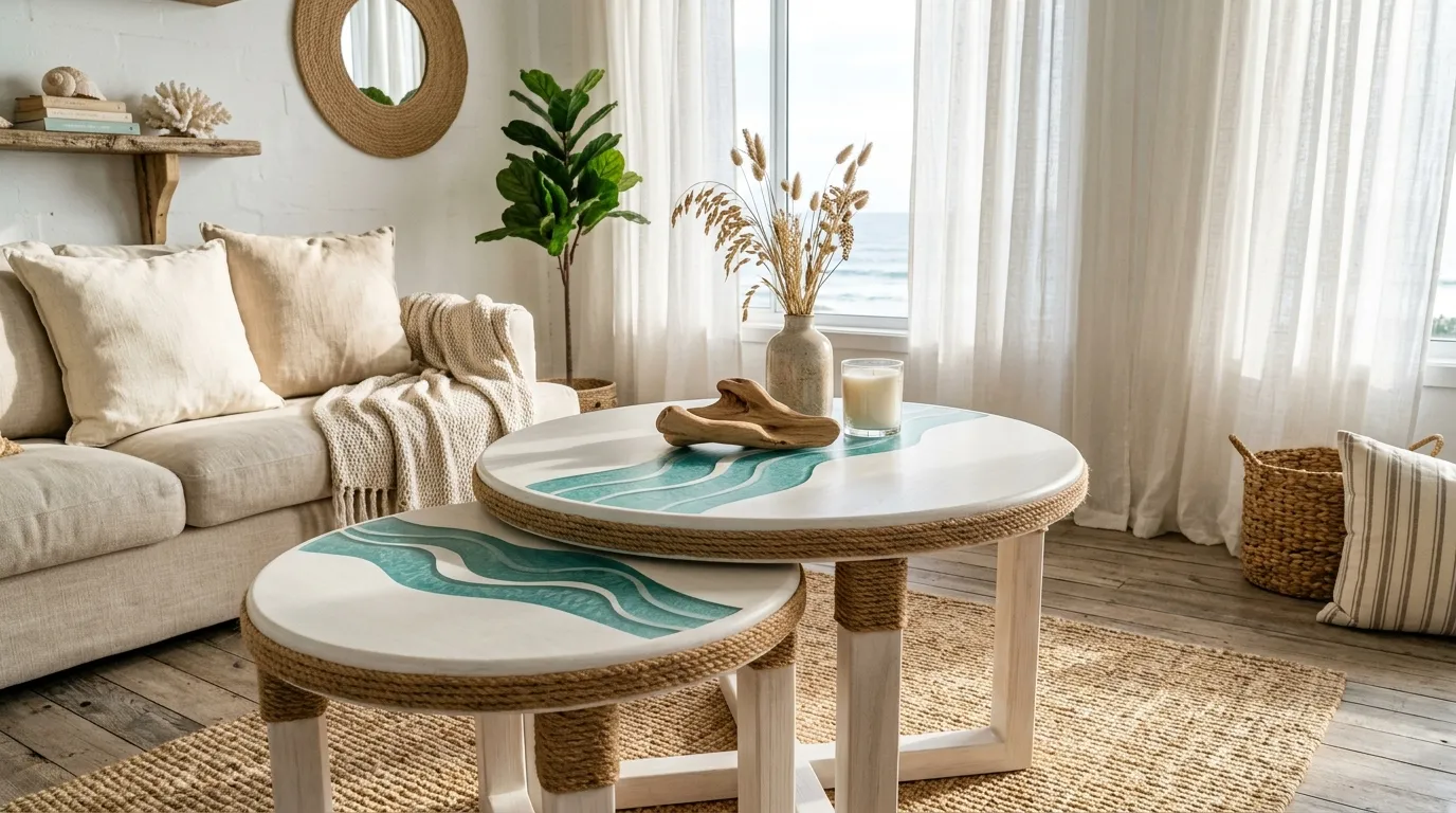 5 Faux Bone Inlay Nesting Table Makeovers to Try