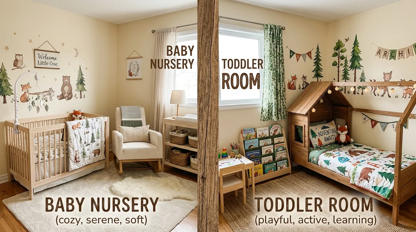 Designing a Modern Woodland Nursery for Your Baby Boy