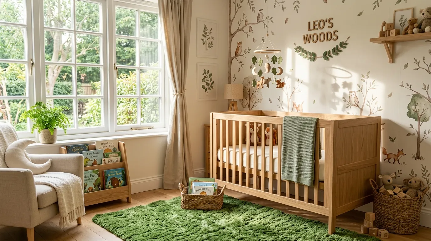 Designing a Modern Woodland Nursery for Your Baby Boy