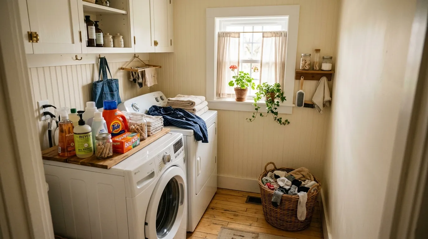 Smart Storage Solutions for a Small Laundry Room