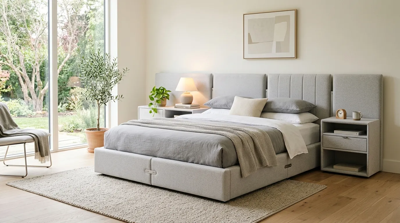 7 Upholstered Combination Beds for Modern Bedrooms