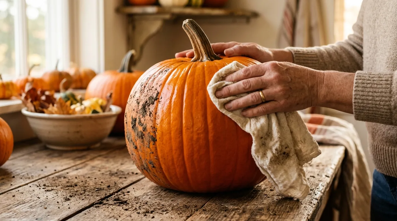 How to Keep Pumpkins Fresh All Fall With One Trick