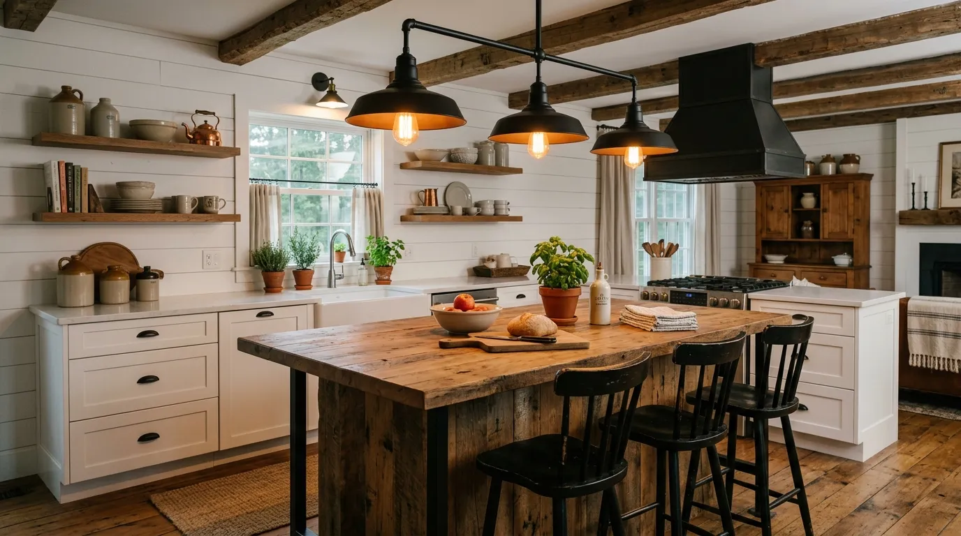 20 Industrial Farmhouse Lighting Finds on a Budget
