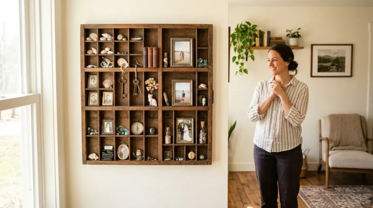 Vintage Printer's Tray Decor: Timeless Display Ideas