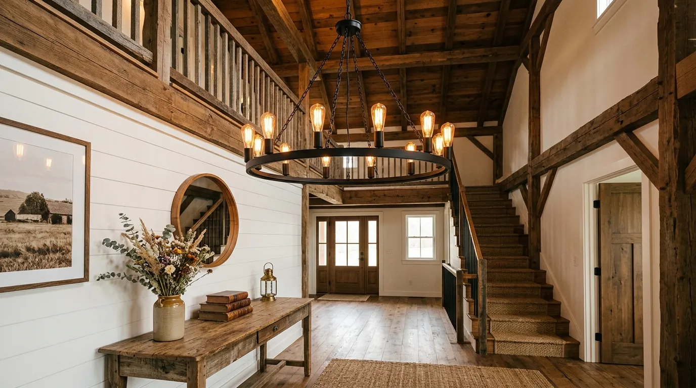 20 Industrial Farmhouse Lighting Finds on a Budget