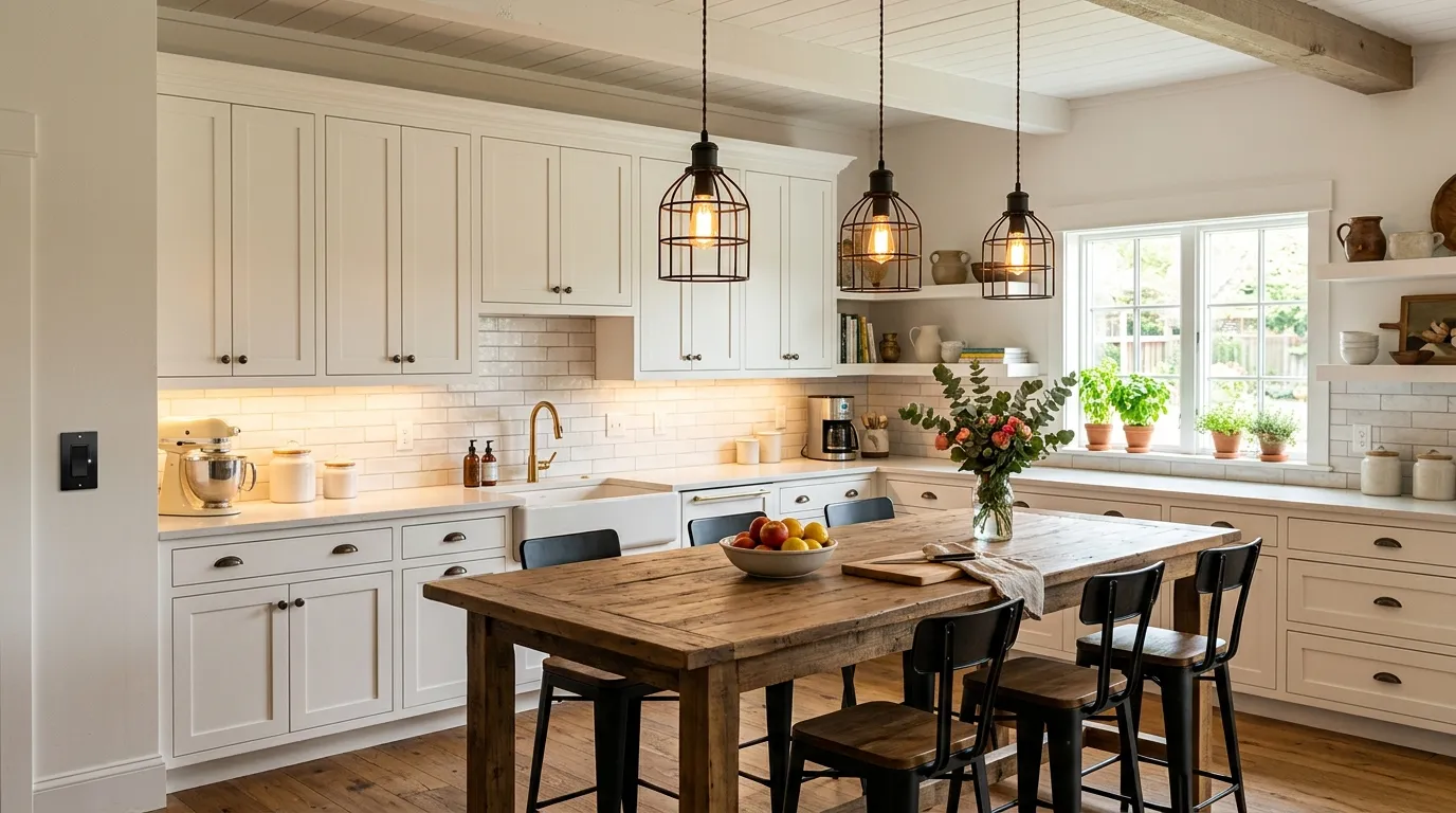 20 Industrial Farmhouse Lighting Finds on a Budget