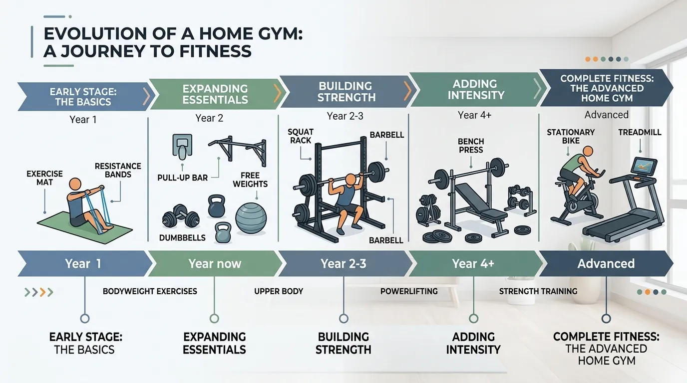 Top 5 Ways to Gradually Build a Home Gym: Ideas for Every Budget