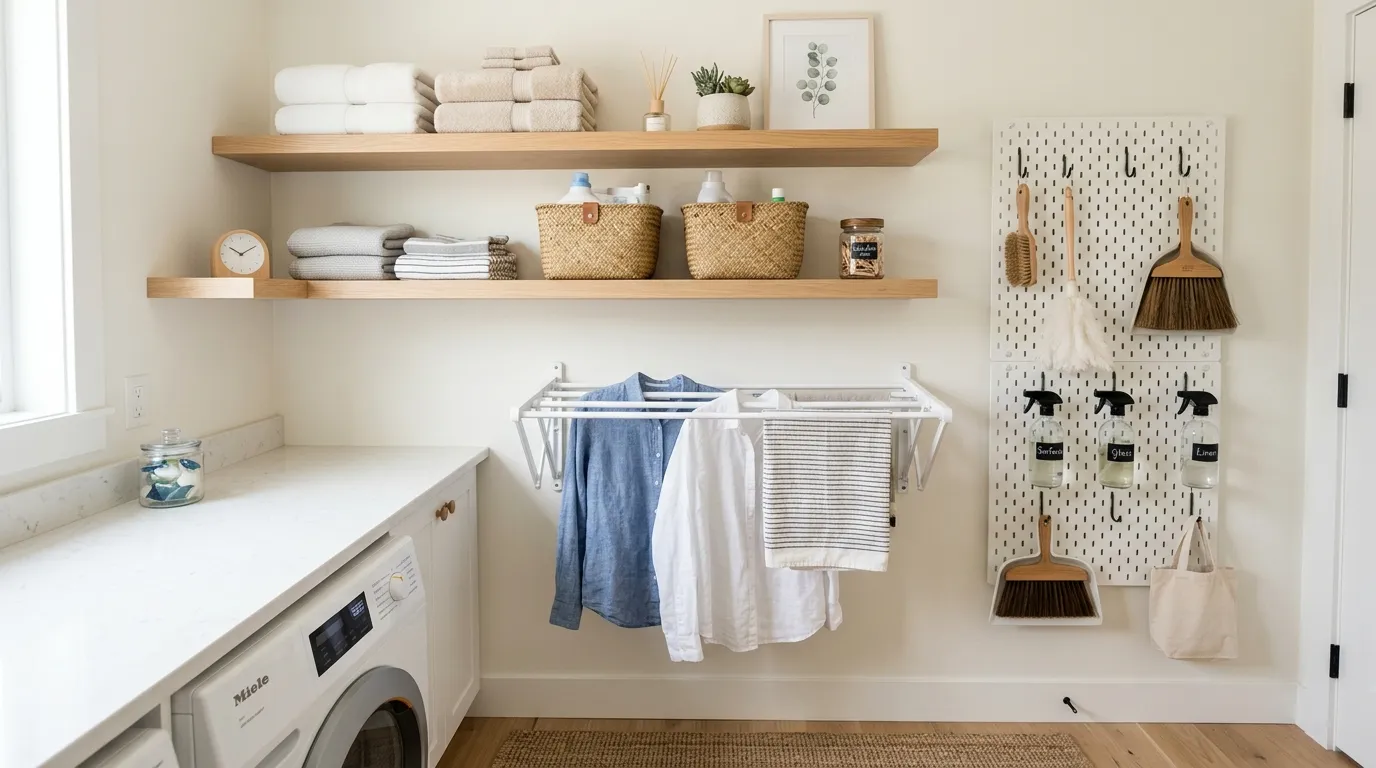 Smart Storage Solutions for a Small Laundry Room