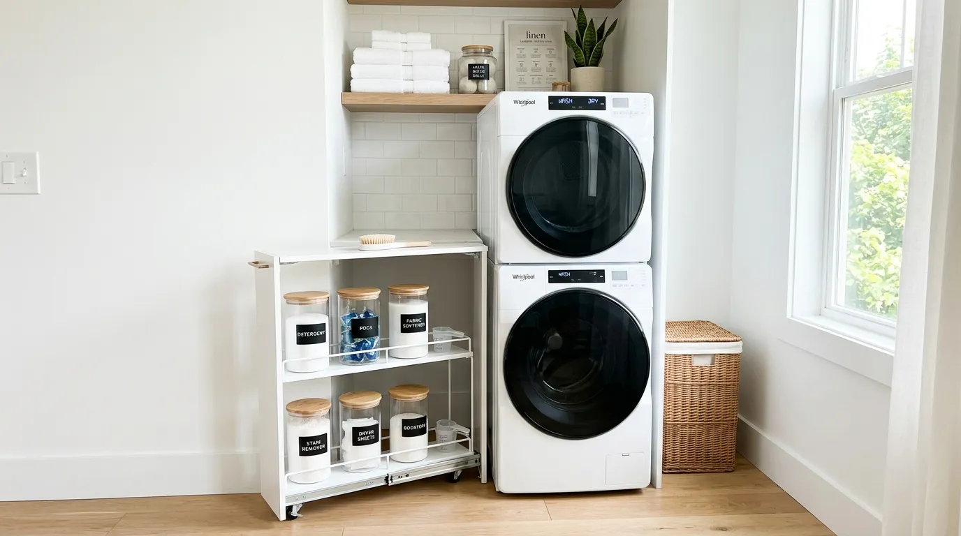 Smart Storage Solutions for a Small Laundry Room
