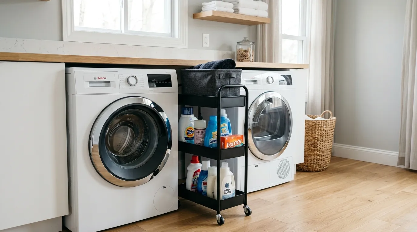 Smart Storage Solutions for a Small Laundry Room