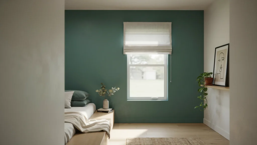 How Do Window Treatments Affect a Small Bedroom's Size