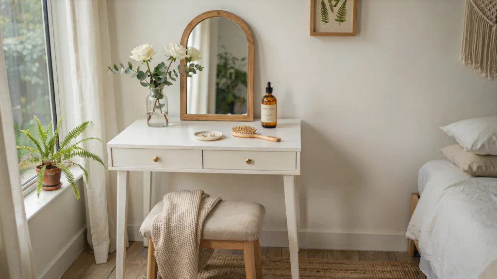 How Do You Fit a Dressing Area Into a Small Bedroom