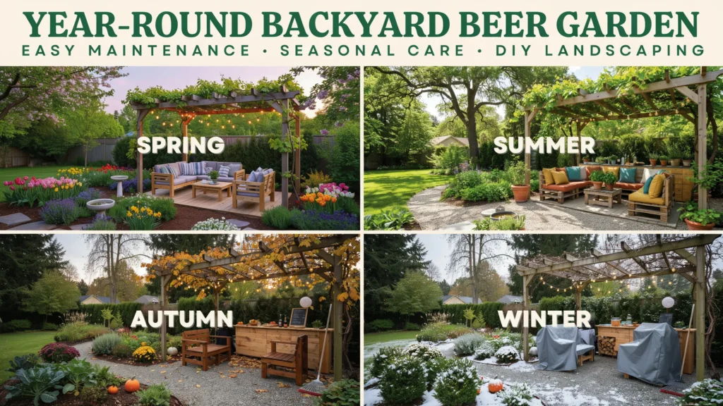 How Do You Keep a DIY Beer Garden Looking Great