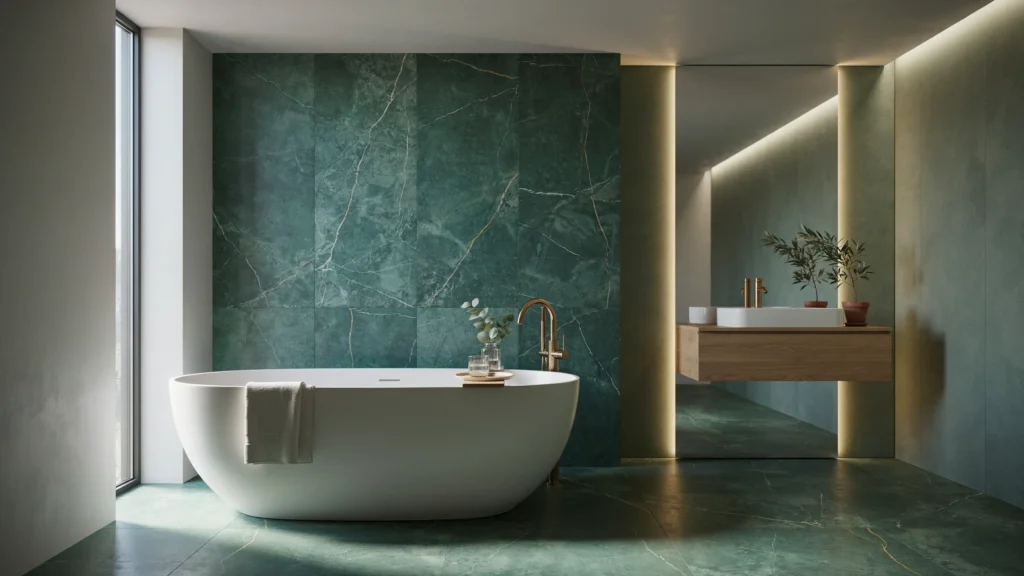 How do design options differ between the two materials