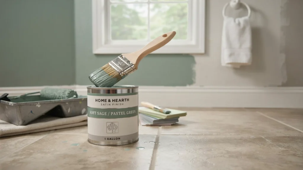 How do you choose the right paint finish and colors for spring