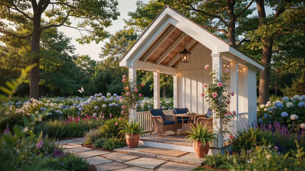 How do you create a classic pool cabana retreat