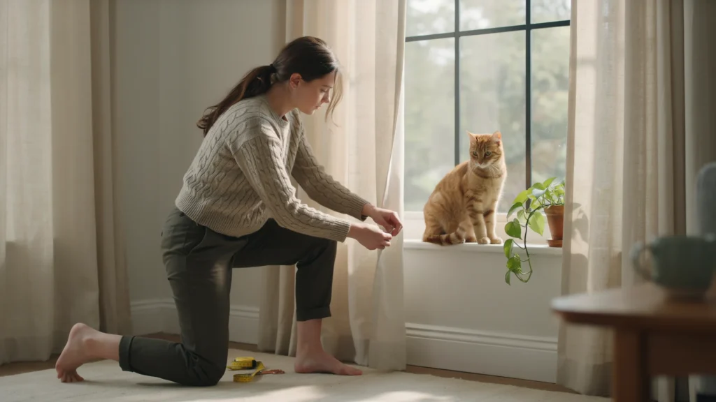How do you fix common curtain problems