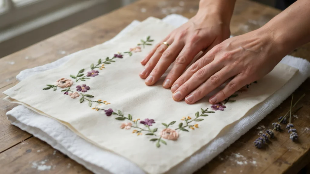 How should you care for and preserve your textile creations