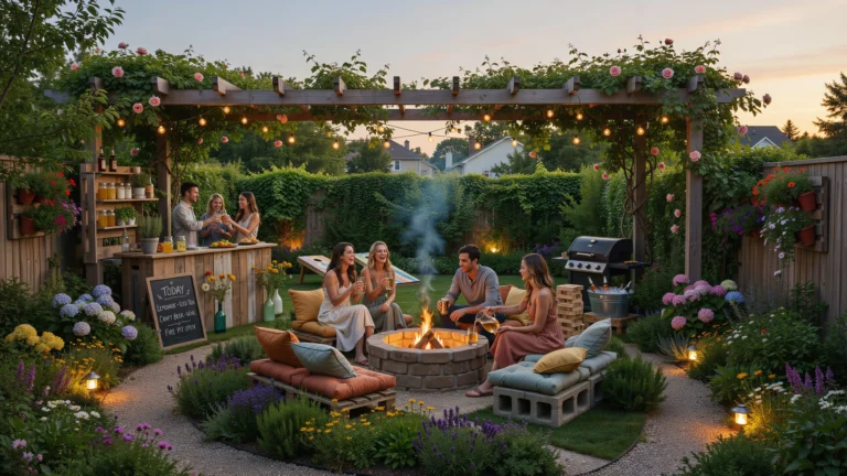 How to Build a Backyard Beer Garden on a Budget
