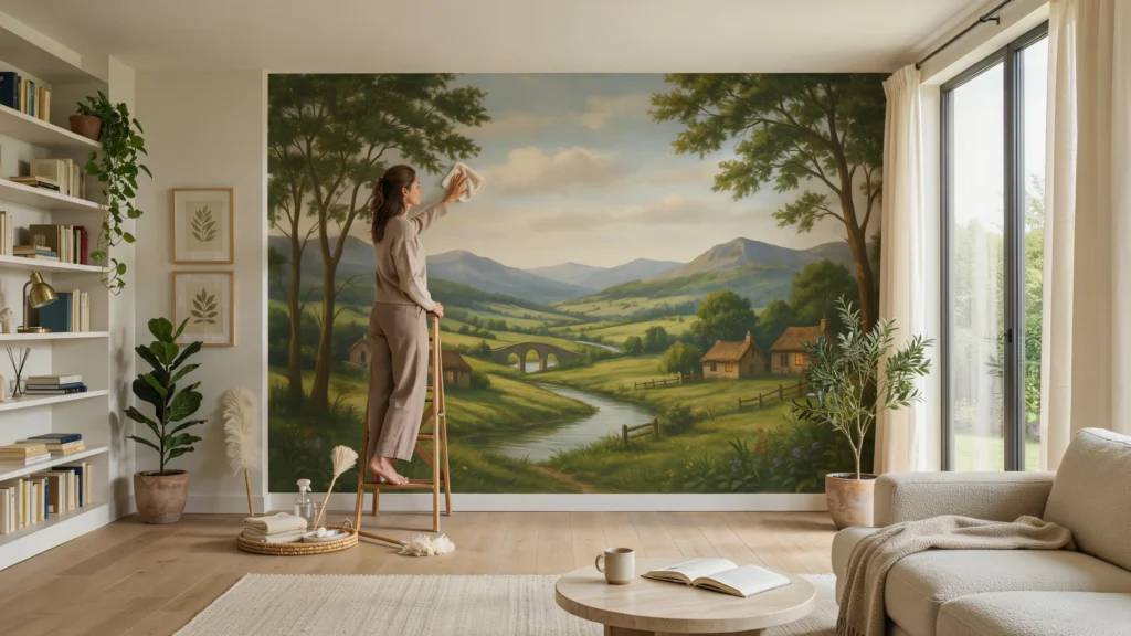 How to Care for and Maintain Classic Wall Murals