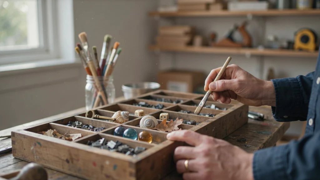 How to Clean and Care for a Vintage Printer's Tray